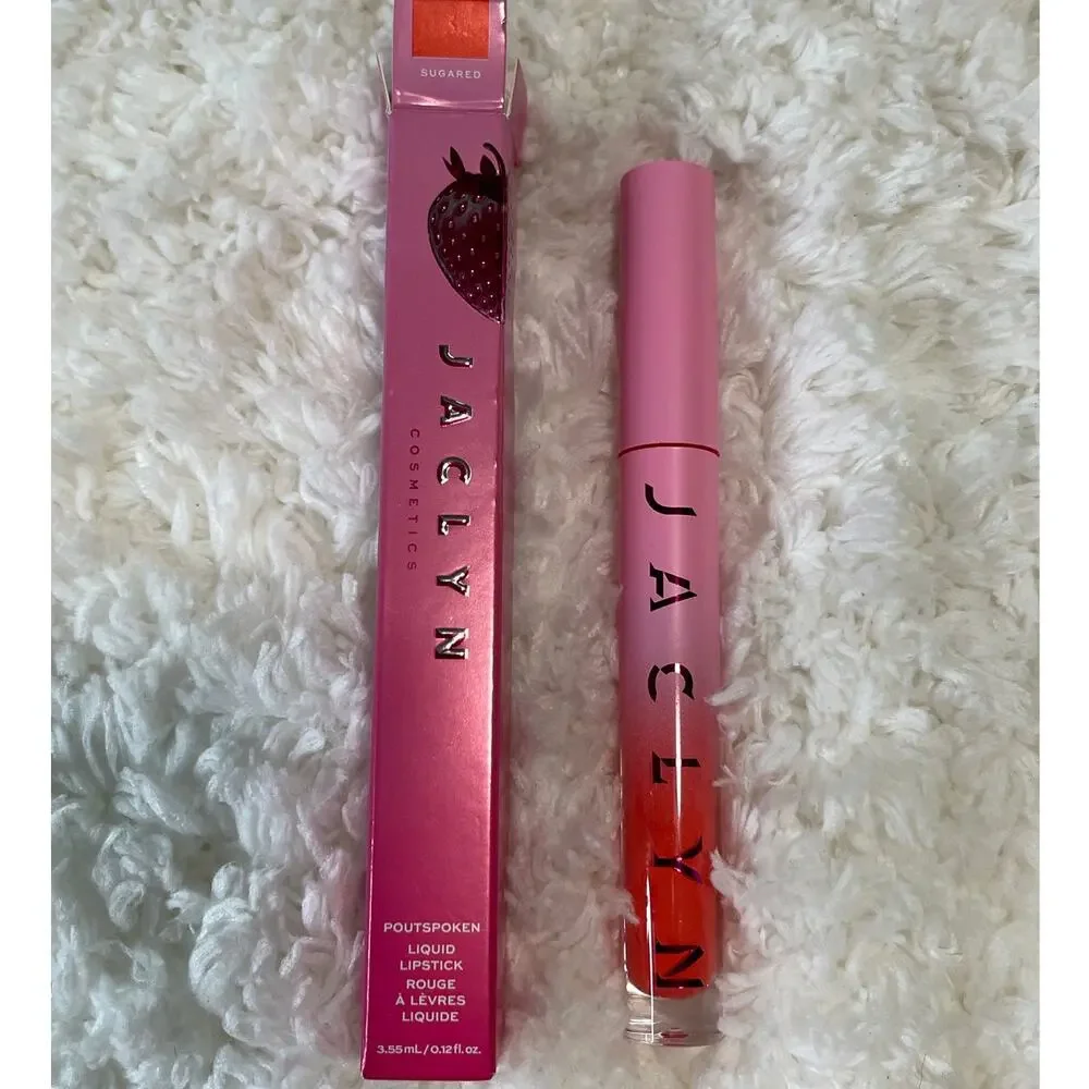 Jaclyn Cosmetics Poutspoken Liquid Lipstick Sugared NEW in BOX